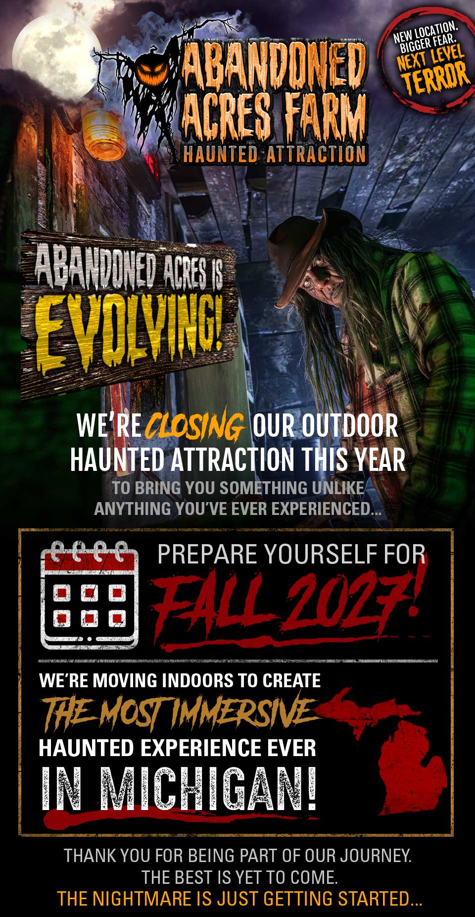 Returning in 2027!